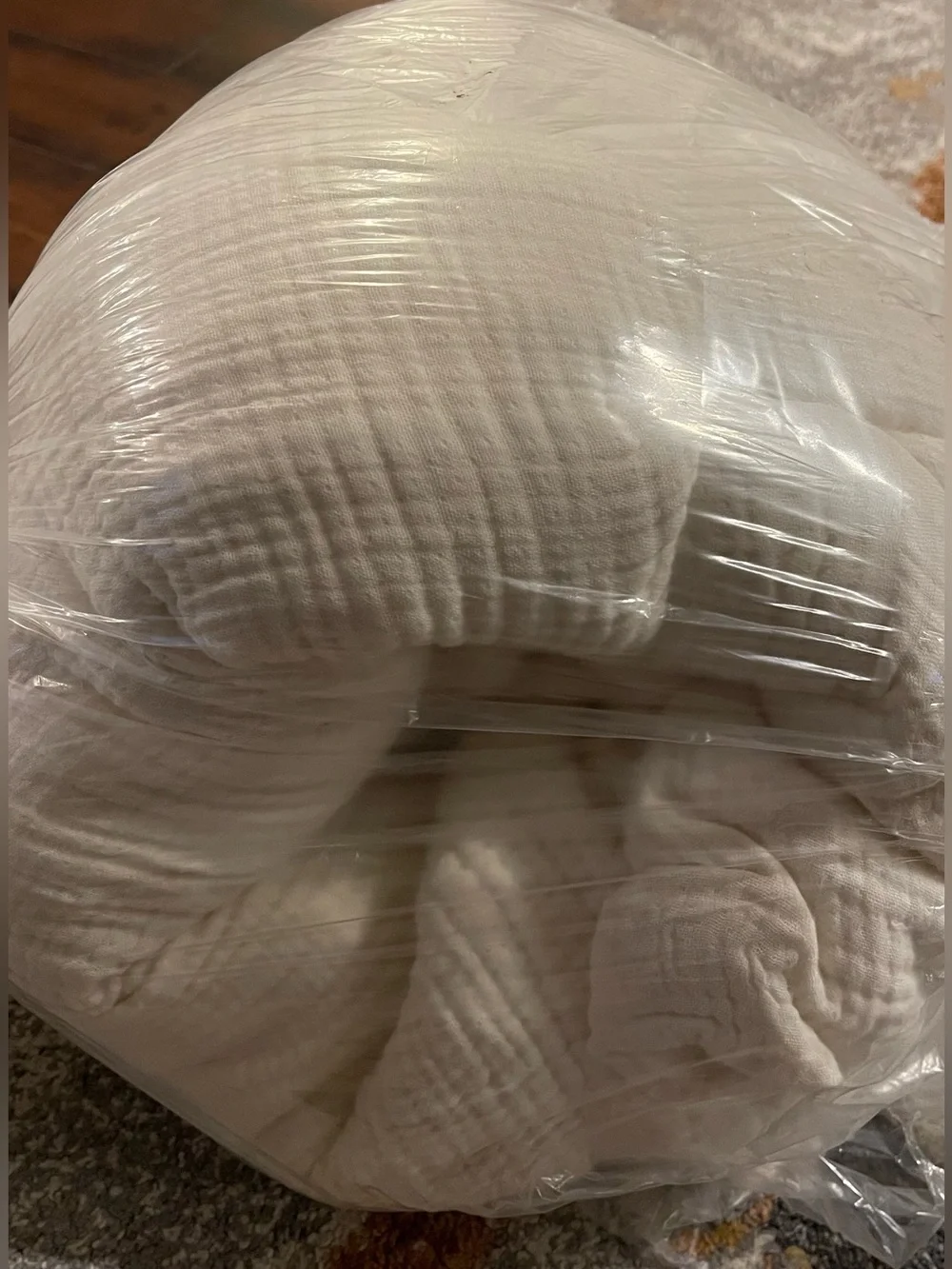 NEW Quince Organic Cotton Gauze Duvet Cover Set, Twin (Undyed)